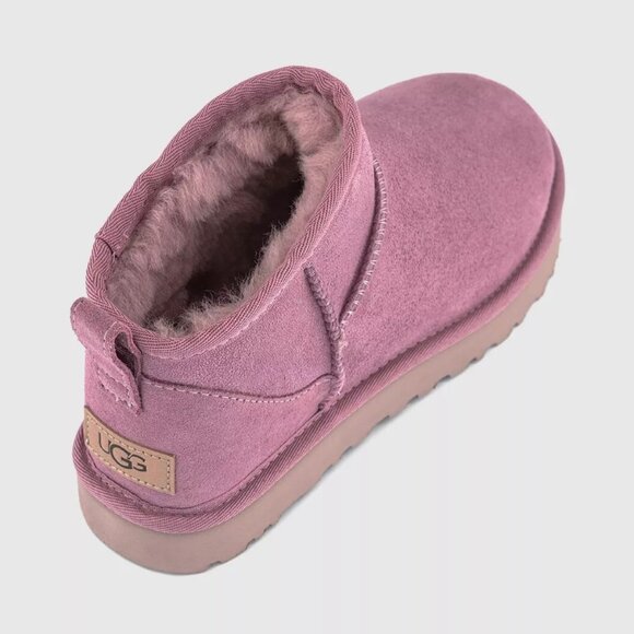 NEW UGG - Size 10, Women's Classic Ultra Mini Boots - Dusty Orchid - Picture 2 of 4
